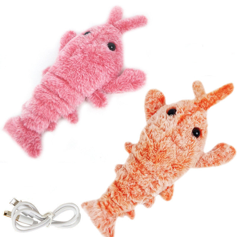 Pet Toys Electric Jumping Shrimp